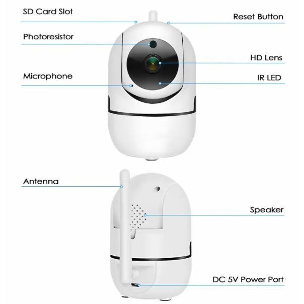 DENVER Kamera za kuću IIC-172 - 31085-1-1
