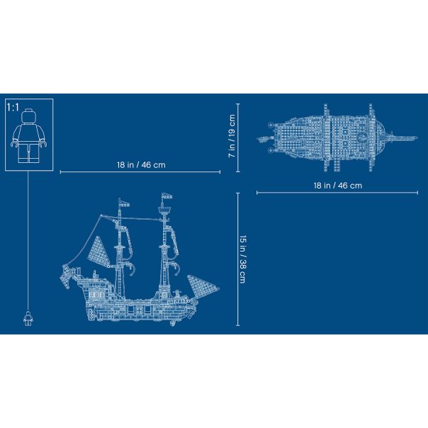 LEGO 31109 Piratski brod - 31109