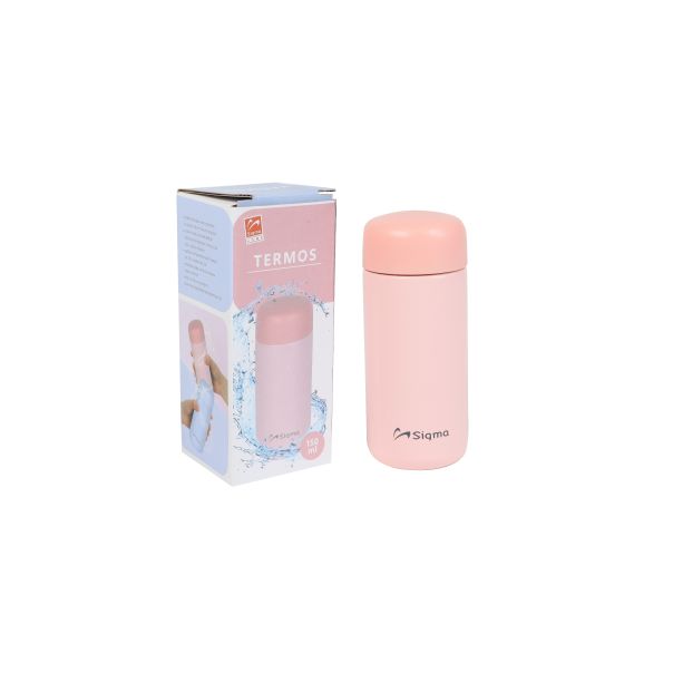 SIGMA Inox termos 150ml TY-VF150-A, roze - 3111042