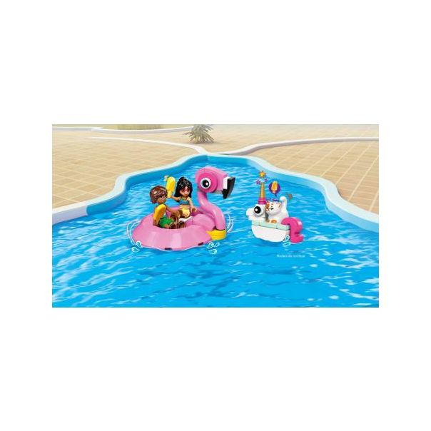 LEGO 42658 Zabava na bazenu s jednorogom i flamingom - 311225