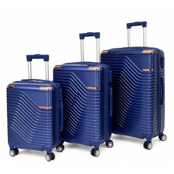 MKS Set putnih kofera 3/1 Plavi - EP3258192
