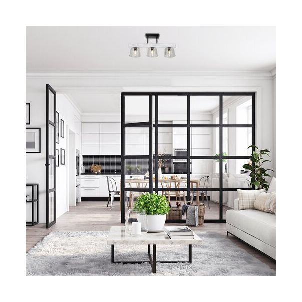 Rabalux Plafonjera Cardamom E14 3x MAX 40W srebreni hrast (3119) - 3119