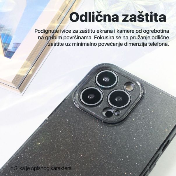 Maska za Xiaomi Redmi Note 11 Pro 4G/5G/Note 12 Pro 4G ljubicasta Sparkle Dust - EP3257503