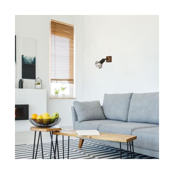 Rabalux Spot rasveta Zeus E14 1x MAX 40W hrast (3137) - 3137