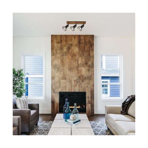 Rabalux Spot rasveta Zeus E14 3x MAX 40W hrast (3139) - 3139