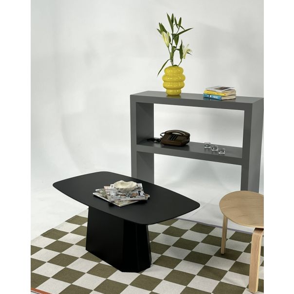 HANAH HOME Klub sto Lilyum Large, crna - EP3056921
