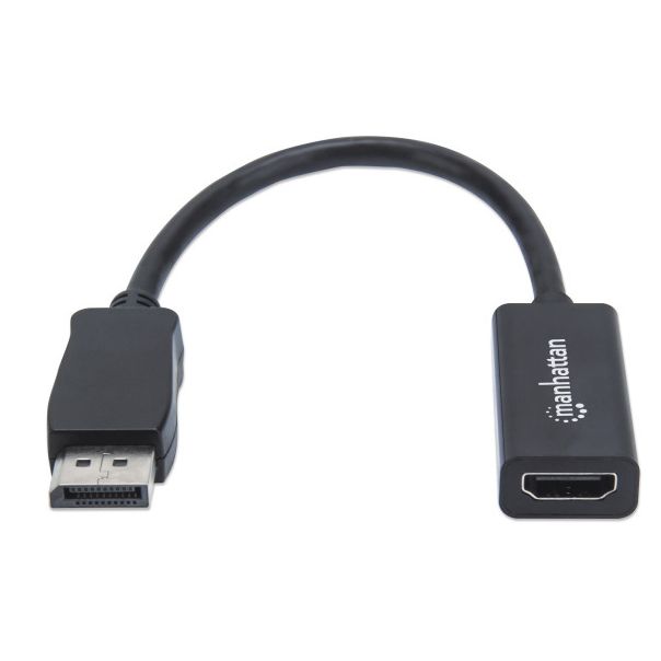 MANHATTAN Adapter 151634 DisplayPort/M - HDMI/F 1080p Crni - 37882