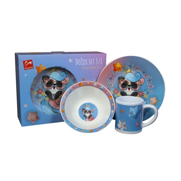 SIGMA Dečiji porcelanski set 3/1 Panda - 3148006