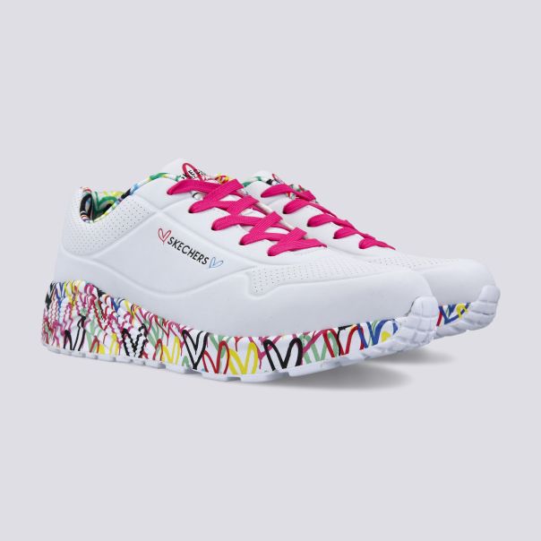 SKECHERS Patike Uno Lite Lovely Luv GG - 314976L-WMLT