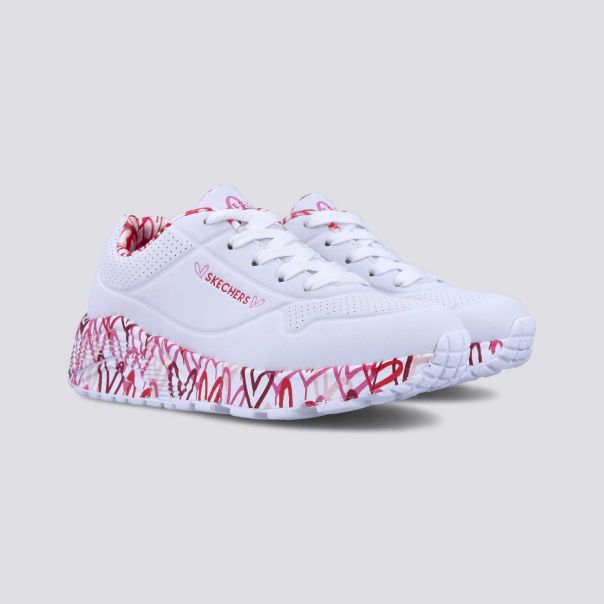 SKECHERS Patike uno lite lovely luv gp - 314976L-WRPKP