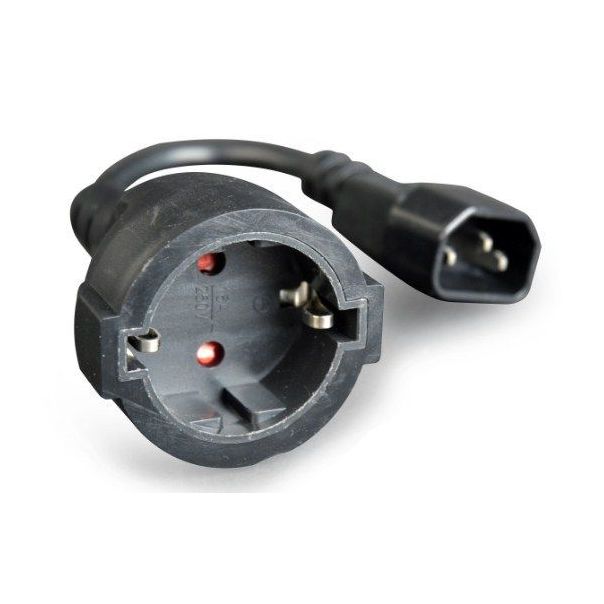 GEMBIRD Kabl, PC-SFC14M-01 C14 UPS, muški na šuko ženski, 15cm - 17129