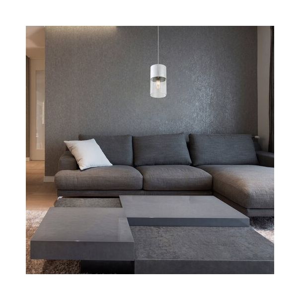 Rabalux Visilica Zelkova E27 1x MAX 40W brušeni aluminijum (3154) - 3154