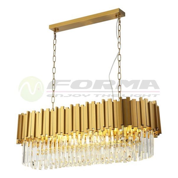 FORMA Visilica 10xE14 F4007-10V BZ - 005266