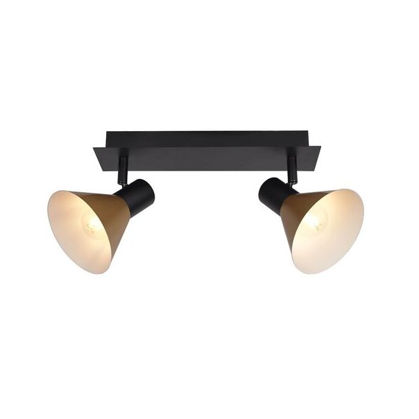 Rabalux Spot rasveta Alvaro E14 2x MAX 40W mat crno (3158) - 3158