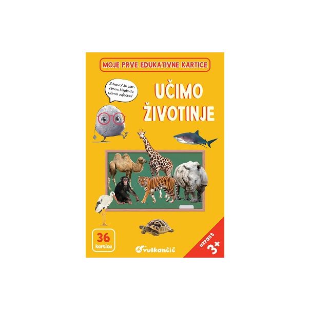 Zrnce kartice – Učimo životinje – latinica - 31588
