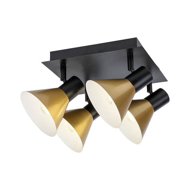 Rabalux Spot rasveta Alvaro E14 4x MAX 40W mat crno (3159) - 3159