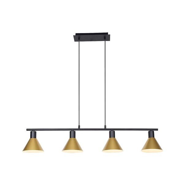 Rabalux Visilica Alvaro E27 4x MAX 40W mat crno (3160) - 3160