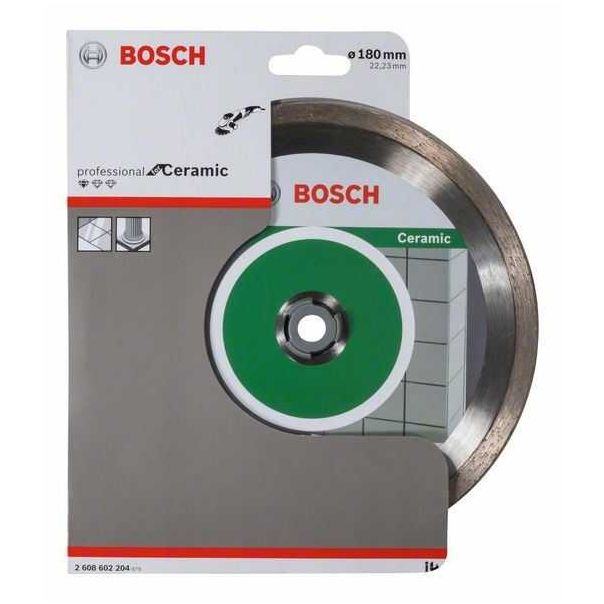 BOSCH Dijamantska rezna ploča Standard for Ceramic 180x22,23x1,6x7 mm - 2608602204