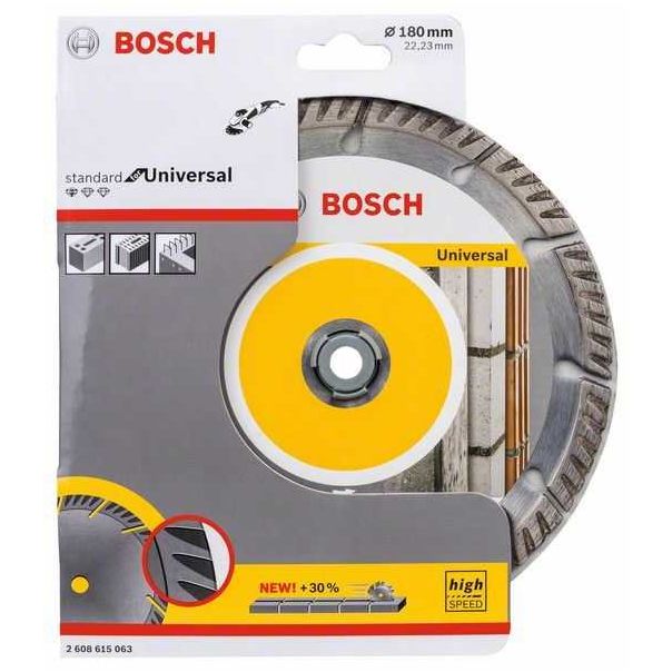 BOSCH Dijamantska rezna ploča Standard for Universal 180x22,23x2.4 segmenti 10mm - 2608615063