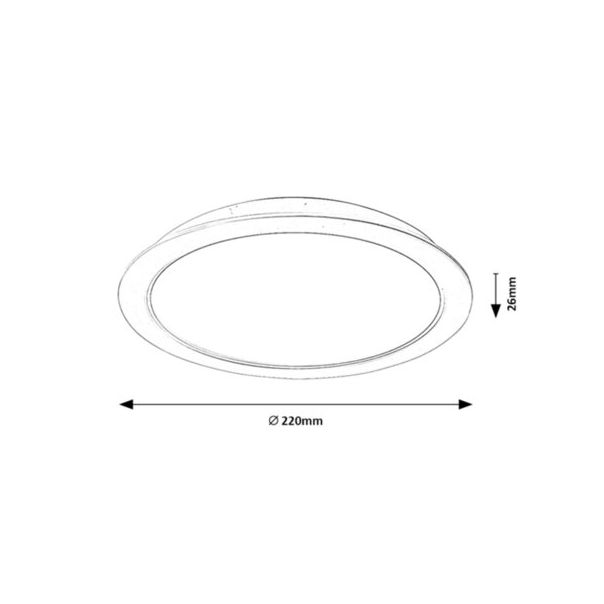 RABALUX Ugradna rasveta Shaun LED 24W - 3166