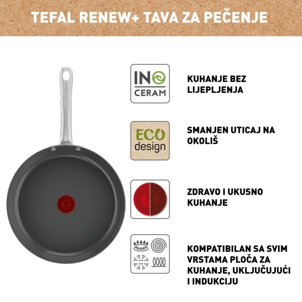 TEFAL Duboki tiganj 24cm Renew C4260443 - 20825-1-1