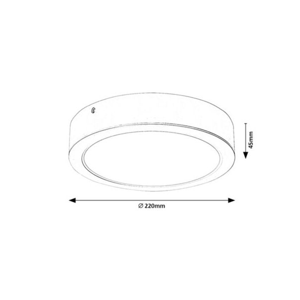RABALUX Ugradna rasveta Shaun LED 24W - 3173