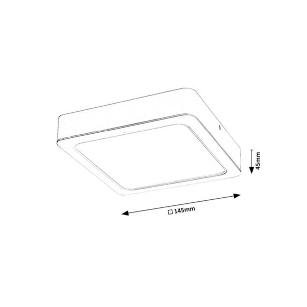 RABALUX Ugradna rasveta Shaun LED 12W - 3174