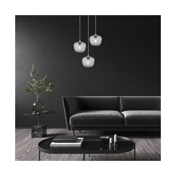 Rabalux Visilica Monet E27 3x MAX 40W hrom (3178) - 3178