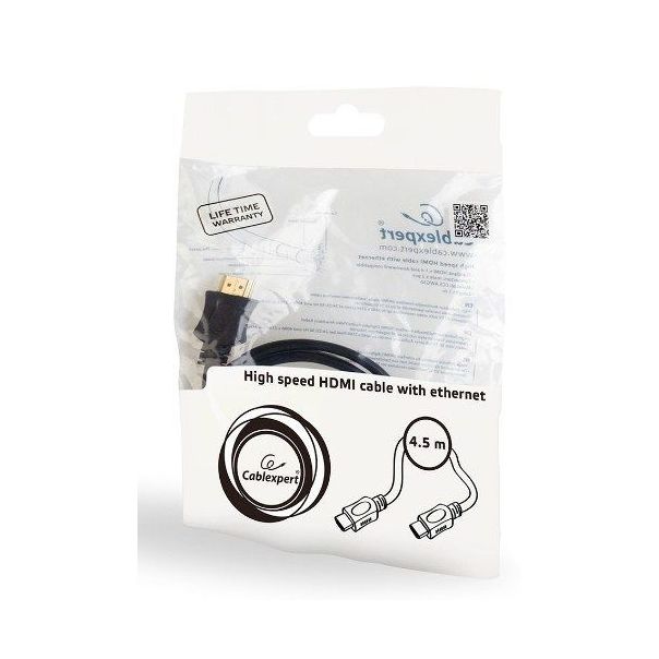 GEMBIRD HDMI kabl, CC-HDMI4L-15 3D/4K, 4.5m - 2590