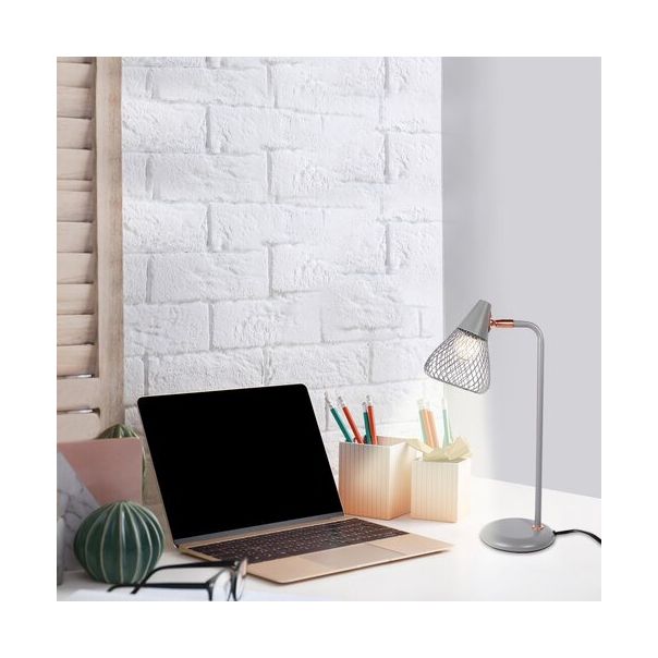 RABALUX Stona lampa Fanny siva E14 25W - 3182