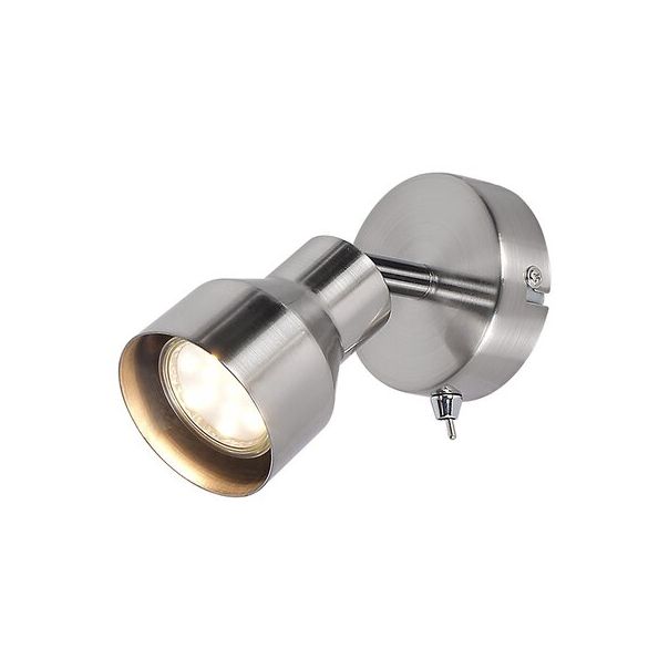 Rabalux Spot rasveta Blake GU10 1x MAX 50W brušeni hrom (3183) - 3183