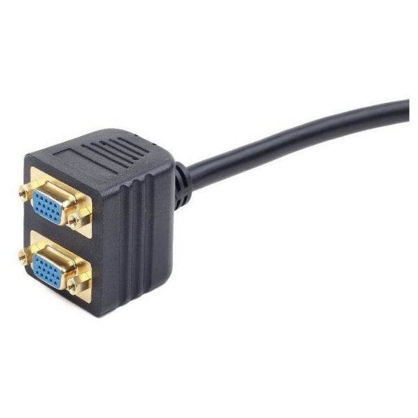 GEMBIRD VGA splitter kabl, CC-VGAX2-20CM, 20cm - 2555