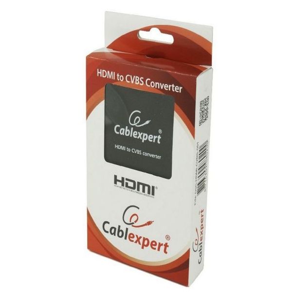 GEMBIRD HDMI to CVBS (+ stereo audio) konverter činč, DSC-HDMI-CVBS-001 - 2427