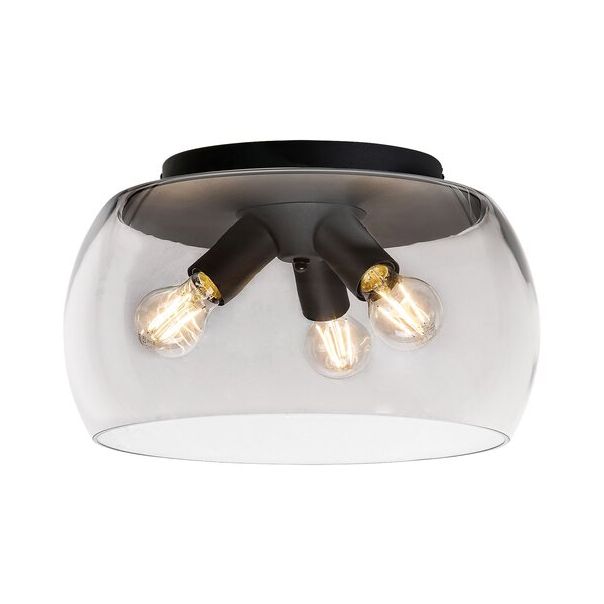 Rabalux Plafonjera Ursula E27 3x MAX 40W crna (3189) - 3189-1-1-1-1