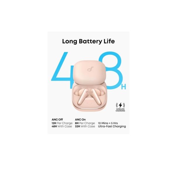 ANKER Bluetooth slušalice Soundcore Liberty 5, roza - EP2892030