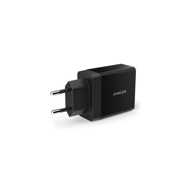 ANKER Punjač 24W 2x USB, crna - EP2718958
