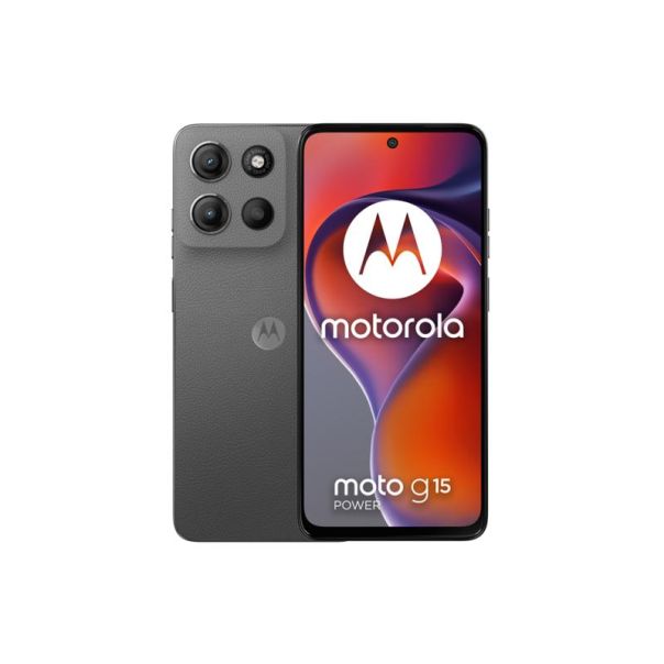 MOTOROLA G15 Power 8/256GB, siva - 1010096