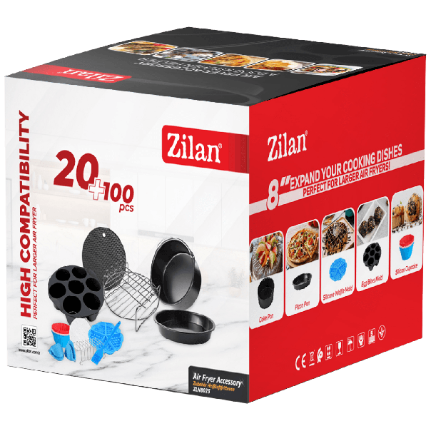 ZILAN Pribor za fritezu na vruć vazduh 20 cm ZLN8023 - 31981-1
