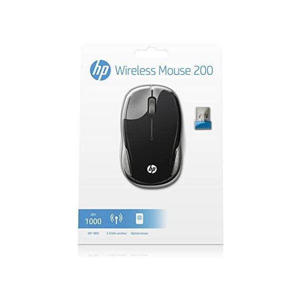 HP Bežični miš 200, X6W31AA, crni - X6W31AA