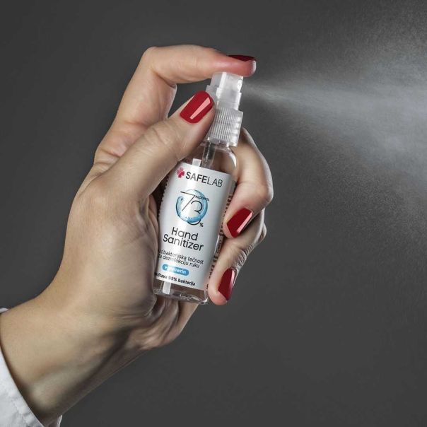 SAFELAB Antibakterijska tečnost za dezinfekciju ruku 50 ml - 32.215.91