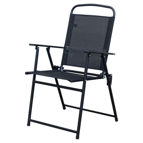 eHomeGarden Bistro baštenski set – sto i dve sklopive stolice - 32-784000