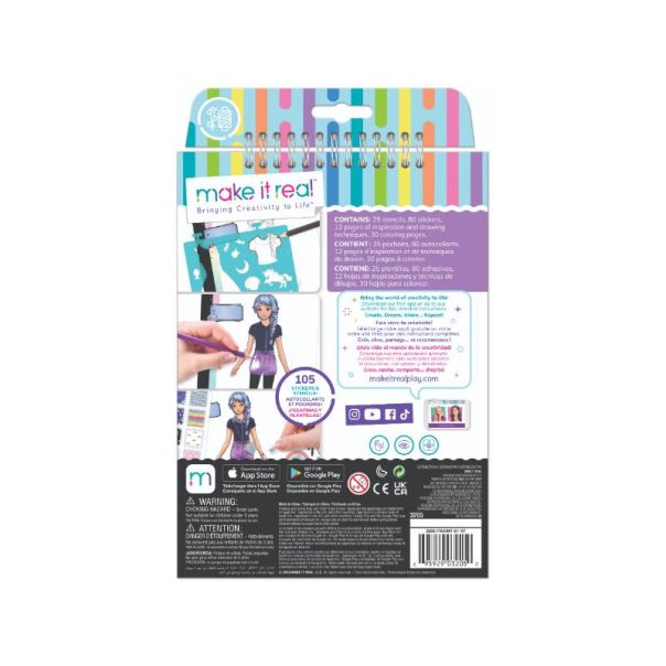 Make it Real Modna bojnka za crtanje pastel pop - 3205-1-1