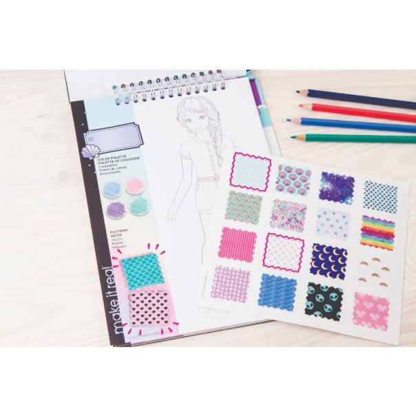 Make it Real Modna bojnka za crtanje pastel pop - 3205-1-1