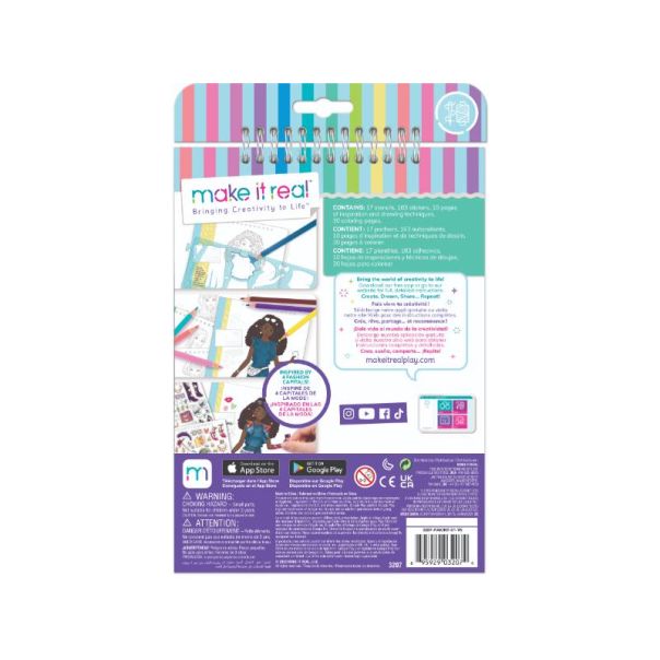 Make it Real  Modna bojnka za crtanje city style - 3207-1