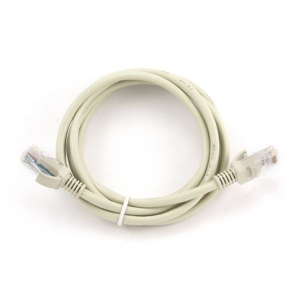 GEMBIRD PP12-1.5M Mrezni kabl, CAT5e UTP Patch cord 1,5m grey - 17474