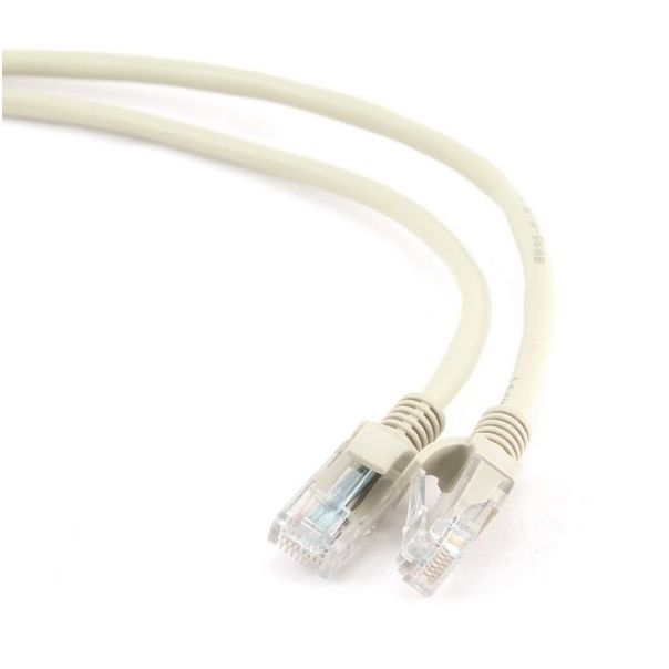 GEMBIRD PP12-1.5M Mrezni kabl, CAT5e UTP Patch cord 1,5m grey - 17474