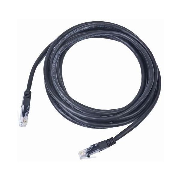 GEMBIRD PP12-2M/BK Mrezni kabl, CAT5e UTP Patch cord 2m black - 2850-1
