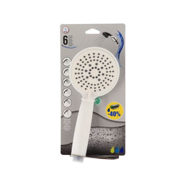 TENDANCE Tuš slušalica sa 5 funkcija ø11cm abs mat bela - 3218100