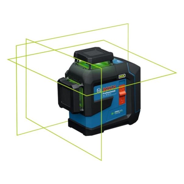 BOSCH Linijski laser 3x360° 80m sa baterijom 3,7V 3,0h GLL 80-33 G u L-Boxx-u - 0601065502