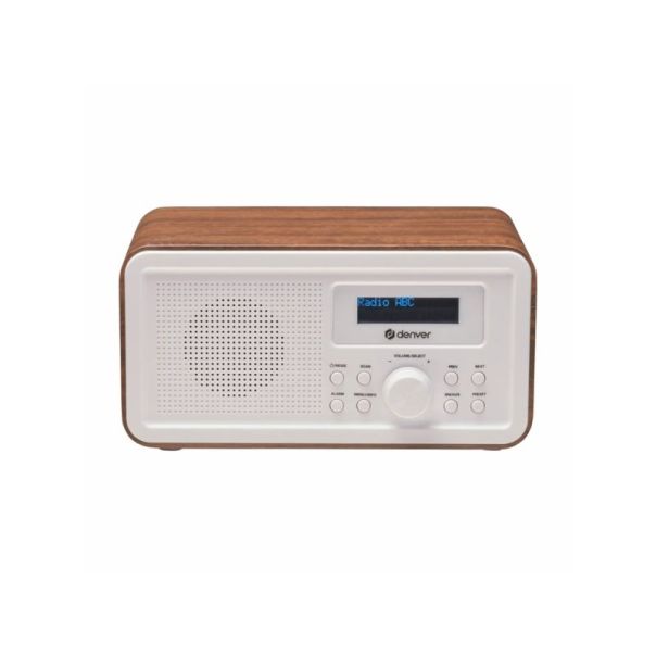 DENVER Radio DAB-30DW, braon/bela - EP2710458